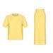 Cross-Border European And American 2025 Autumn Commuting Casual Knitted Short-Sleeved Half Skirt Suit_ecoleips.com