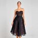 Elegant Lace Sleeveless Camisole Dress, Solid Color Chiffon A-Line Midi Dress For Women, Breathable Spring Summer Casual Dress_ecoleips.com