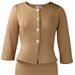 K Women's New Fashion Style Elegant Round Neck Ruffle Edge Fashion Set_ecoleips.com