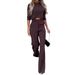 Women's Clothing Fashion casual suit women's two-piece suit women's wear_ecoleips.com