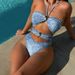 Women's Clothing Fashion Jumpsuit Female Summer New Halter Neck Sling Twisted Personality One Piece Swimsuit_ecoleips.com