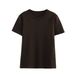 Women's Clothing Women's Classic Fashionable T-Shirt Style Multi Color Versatile Chic For Formal & Casual For Women_ecoleips.com