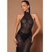 European And American Fashion New Sexy Backless Nightclub Party Dress Hot Rhinestone Sequin Sheer Gown For Women_ecoleips.com