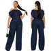 Women's Clothing Casual Fashion Women's Jumpsuit Strapless Off-Shoulder Slim Fit Denim Romper For Formal & Casual For Women_ecoleips.com