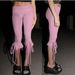 Women's Slimming Capri Shorts European American Style Tight Fit Drawstring Black Pink White Thin for Summer_ecoleips.com
