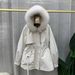 girl Charming Parka For Women 2024 Winter New Style Rex Rabbit Inner Jacket With Detachable Fox Fur Collar_ecoleips.com