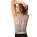 Women's Clothing New Sports Vest Women Running Fitness Top Beautiful Back Training Yoga Vest No Chest Pad_ecoleips.com