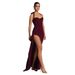 Women's Sexy Halter Evening Dress New Backless High Slit Fashionable Gown_ecoleips.com
