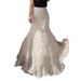 High Waisted Elegant Slimming Polka Dot Long Skirt Dress New Style For Women_ecoleips.com