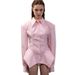 Spring Fashionable Women's Long Sleeved Shirt Style Lapel Striped Irregular Design Niche Clothing For Women_ecoleips.com