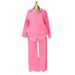 Women's Clothing Summer New Sweet And Fresh Lapel Long Sleeved Beaded Shirt High Waist Straight Pants Two Piece Suit_ecoleips.com
