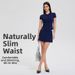 Women's Slim Fit Quick Drying Breathable Sports Suit Sexy Summer Short Skirt_ecoleips.com
