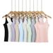 Women's Clothing Cup Integrated With Chest Pad Sports I Shaped Vest Hot Girl Sports Fitness Large Elastic Suspender Top_ecoleips.com