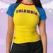 Short Sleeved T Shirt For Women Summer New Embroidery Korean Version Style Loose Slim Shoulder Short Tops For Women Ins Trend_ecoleips.com