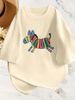 Oversized Women Tshirt Summer Fashion Drawn Printed Casual Short Sleeve Top Pullover Comfortable Plus Size Tee Trendy Outfit_ecoleips.com
