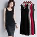 Vest Long Camisole Plus Size Women's Clothing Fat MM 2025 Summer Student Base Dress_ecoleips.com