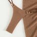 Women's Clothing New Swimsuit Sexy Bikini With Chest Pads For Women Split Sleeveless Swimsuit_ecoleips.com