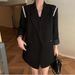 Women's Clothing beaded chain, loose suit_ecoleips.com