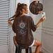 Women's Casual Round Neck Short Sleeve T-Shirt Multi-Color Style Simple Fashionable Sports Top Solid Printed Loose Fit_ecoleips.com