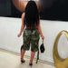 Women's Clothing Summer New Personalized Fashion Pocket Casual Camouflage Work Shorts_ecoleips.com