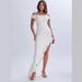 Summer New Fashion High-End Strapless Slim Fit Dress Sexy Off-Shoulder European And American Style Women's Clothing/Dress_ecoleips.com