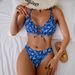 Women's Clothing New Printed Bikini Swimsuit Strap Swimsuit Female_ecoleips.com