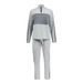 Women’s Casual Two-Piece Sweatsuit Set – Long Sleeve Zip-Up Hoodie & Pants (S-XXL) | Trendy Streetwear Outfit_ecoleips.com