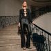 Voya Women's Sexy T-shirt From Europe And America For Spring And Summer 2026, Featuring A Unique Hollow Out Design And A Long Sleeved Top_ecoleips.com