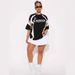 Women's Clothing Street Style Letter Printing Loose Round Neck Short Sleeved T Shirt Summer Hot Girl Personality Versatile Trendy T Shirt_ecoleips.com