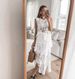 2025 Summer European And American Women's New Knitted Hollow Irregular Sleeveless Casual Skirt Set_ecoleips.com