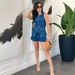 Cross-border European American Style Summer Elegant And Fashionable Casual Sleeveless High-waisted Women's Denim Suit_ecoleips.com