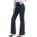 Women's Formal Dress Pants Business Casual Work Pants With Pockets Regular Casual Pants Suitable For The Office_ecoleips.com