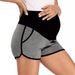 Women's Clothing Maternity Splicing Sports Leisure Elastic Belly Support Comfortable And Fashionable Shorts_ecoleips.com