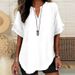 Spring 2026 Hot-Selling Fashion Carnival Print Popular Women's V-Neck Short-Sleeve T-Shirt For Cross-Borr European_ecoleips.com