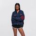 Unisex Vintage Embroidered Hooded Sweatshirt - Streetwear Oversized Pullover With 3D Embroidery, Cotton Blend Comfort_ecoleips.com