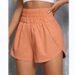 Aria Basics Aria Basics 2022 Spring/Summer New European And American Women's High Waist Elastic Loose Sports Casual Shorts For Women_ecoleips.com