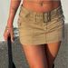 Verve 2025 New Fashion Hot Girl Style Solid Color Low Waist Pocket Bodycon Slimming Denim Skirt_ecoleips.com