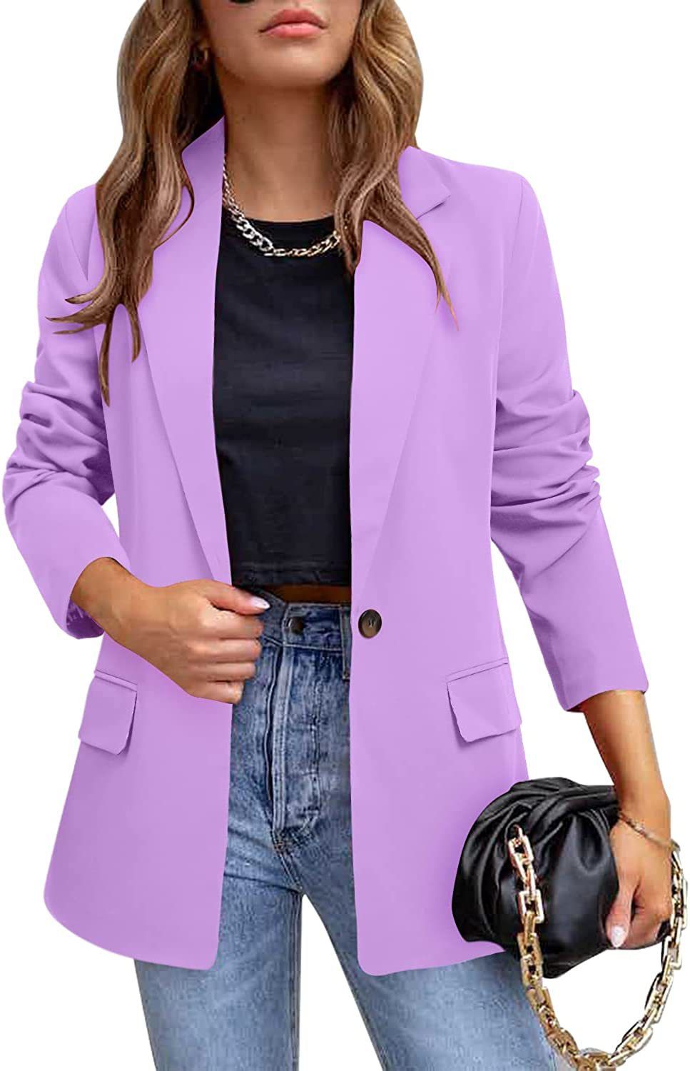 Women's Clothing new 2024 autumn and winter suit jacket temperament commuting slim suit jacket_ecoleips.com