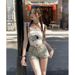 2025s American Style Spicy Girl Denim Shorts For Women 2025 Summer New Low Waist A-line Slim Fit Hip-hugging Hot Pants_ecoleips.com