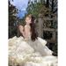 Evening Women 2025 New Model High-end Luxury Niche Light Wedding Cake Skirt Princess Puffy Dress For Birthday Party_ecoleips.com
