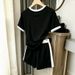 Women's Color Block Print Shorts Set - Summer Casual Two-Piece Outfit-5_ecoleips.com