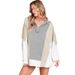 2025 Cross-border European And American Style Personalized Patchwork Color-blocking Design Long-sleeve Sweatshirt For_ecoleips.com