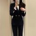 Women's Clothing Professional Two Piece Suit For Women College Students Perfect For Job Interviews Wrinkle Free High Quality Spring Autumn Commuting_ecoleips.com