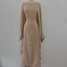 Women's Clothing New Temperament Waist Bat Sleeve Dress_ecoleips.com