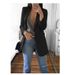 Women's Slim Fit Blazer Jacket With Notched Lapel - Stylish Office & Casual Wear In 20 Colors (S-5XL)_ecoleips.com