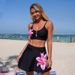 Women’s Bikini Set – High Elasticity & Quick-Dry, Floral Print, S/M/L/XL (Pink/Blue/Green, No Underwire)_ecoleips.com