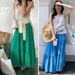Women's Cotton Linen Midi Skirt Floor Length Slimming Hip Covering Summer Style 2025 Japanese Literary Design Extra Large_ecoleips.com