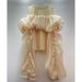 Sexy Round Neck Puff Sleeve Top For Women Mesh Off Shoulder Slimming Glossy Loose Fit Versatile Shirt_ecoleips.com