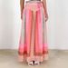 2025 New Beach Vacation Long Printed Tie-Up Large Hem Ethnic Style Women's Skirt_ecoleips.com