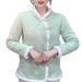 girl Winter Fleece-Lined Thickened Warm Ethnic Button Cotton Jacket Improved Cheongsam Version Artistic Retro Style Coat_ecoleips.com